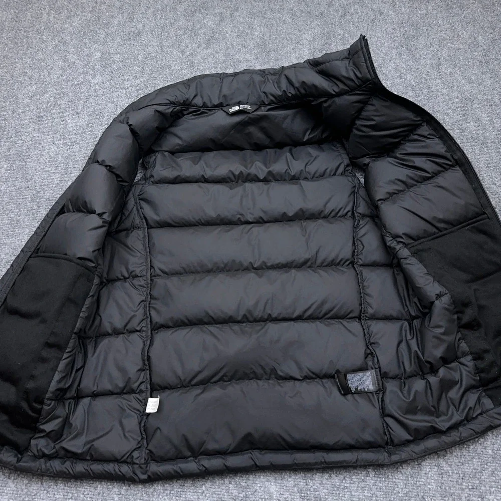 The North Face Alpz 550 Down Vest Men's Small Black Sleeveless Puffer Full Zip